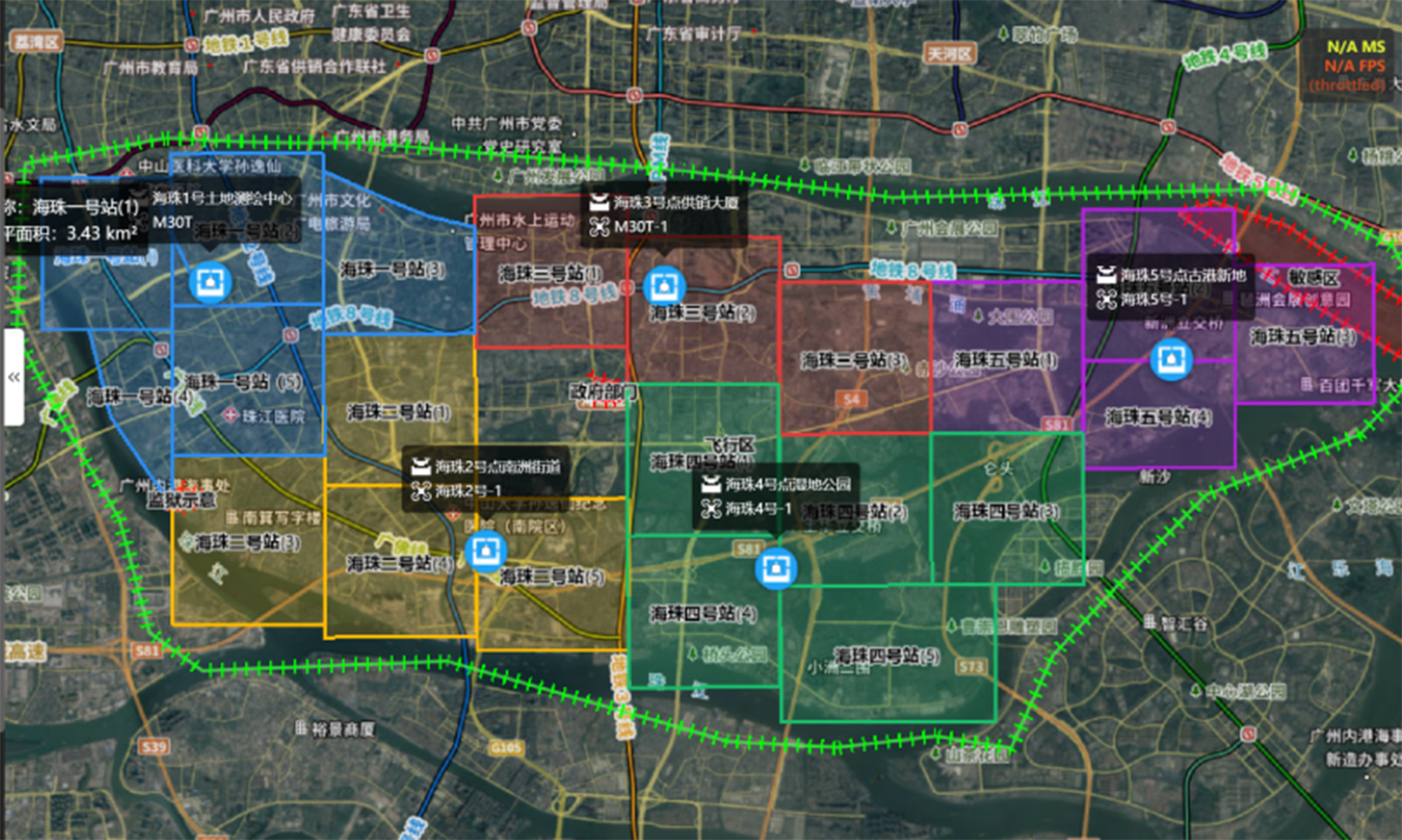 5 台大疆机场网格化覆盖,广州海珠有了智慧城市“天眼”