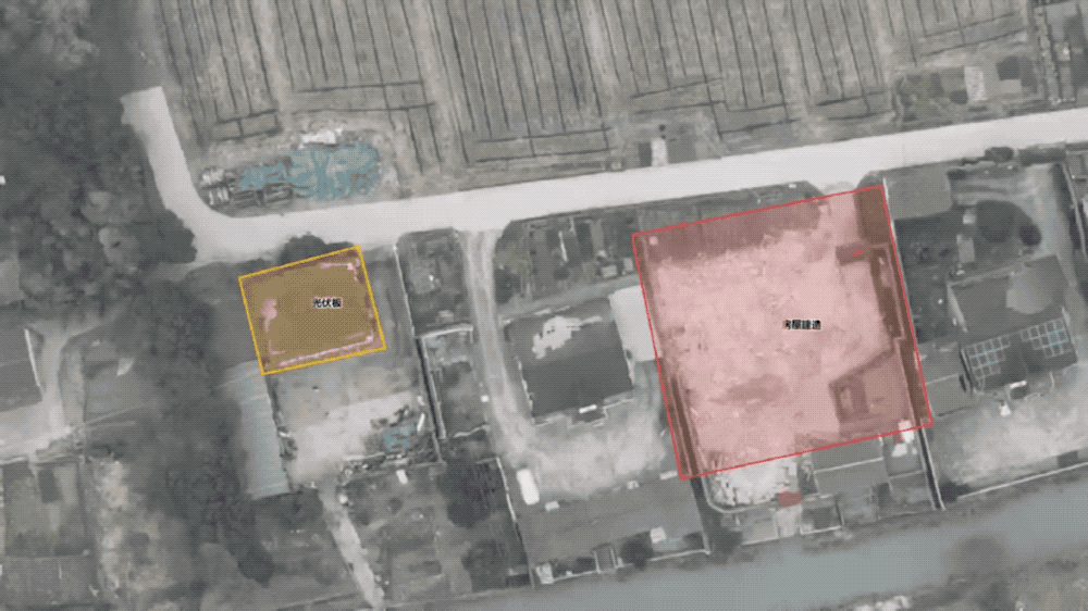 模型对比发现违建情况